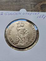ZILVEREN TWEE GULDEN/ 2-GULDEN 1687, Postzegels en Munten, Munten | Nederland, Vóór koninkrijk, Verzenden, Zilver, Overige waardes