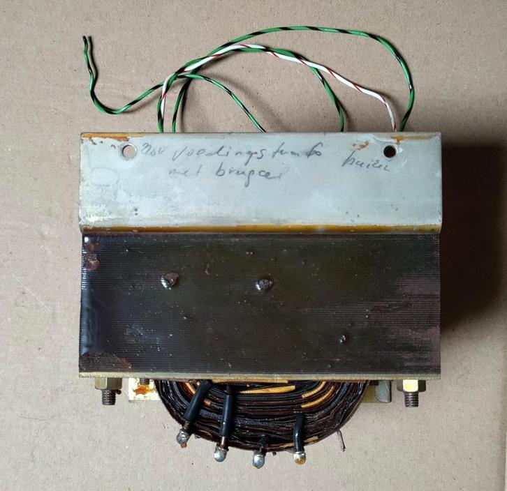 Voedingstransformator trafo tbv buizenradio buizenversterker, Hobby en Vrije tijd, Elektronica-componenten, Gebruikt, Ophalen of Verzenden