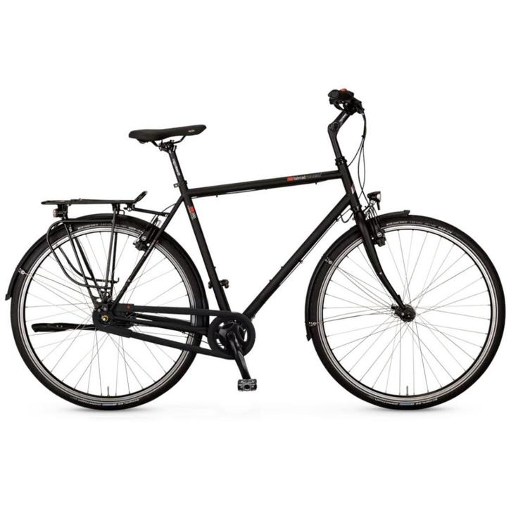 VSF T300, Nexus 8, 62cm, Zwart, Fietsen en Brommers, Fietsen | Heren | Herenfietsen, Nieuw, Overige merken, 61 tot 65 cm, Versnellingen