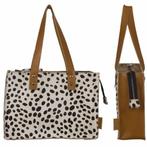 Koeienhuid Echt Leren shopper tas Dierenprint, Sieraden, Tassen en Uiterlijk, Tassen | Damestassen, Ophalen of Verzenden, Nieuw