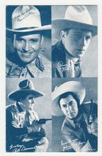 Filmsterren.  Cowboys.  Westerns.  Movies.  Cinema., Verzenden, 1940 tot 1960, Overige thema's