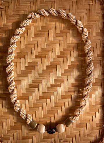 Prachtig Collier, ketting kleine kraaltjes Vintage Jewellery beschikbaar voor biedingen