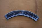 Parachute regiment title straatnaam, Verzamelen, Militaria | Tweede Wereldoorlog, Ophalen of Verzenden, Nederland, Embleem of Badge