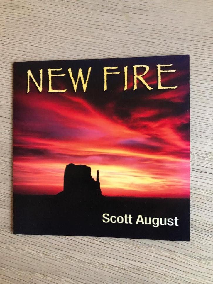 Scott August: New fire (cd), Cd's en Dvd's, Cd's | Wereldmuziek, Zo goed als nieuw, Overige soorten, Ophalen of Verzenden