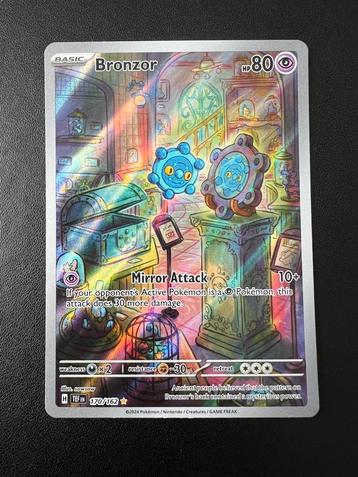 Bronzor 170/162 Illustration Rare - Pokemon Temporal Forces beschikbaar voor biedingen