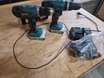 Accu Schroefmachine Set - Makita, Ophalen, Gebruikt, Variabele snelheid, Boor- en Schroefmachine
