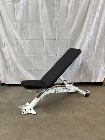 REP Adjustable bench - Nieuw (AB-5300) Wit beschikbaar voor biedingen