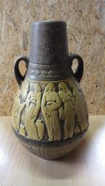 vintage West Germany vloer met mooie tekening, Antiek en Kunst, Antiek | Keramiek en Aardewerk, Ophalen of Verzenden