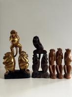 ca 90 Horen, zien en zwijgen beeldjes, Ophalen, Zo goed als nieuw, Dier