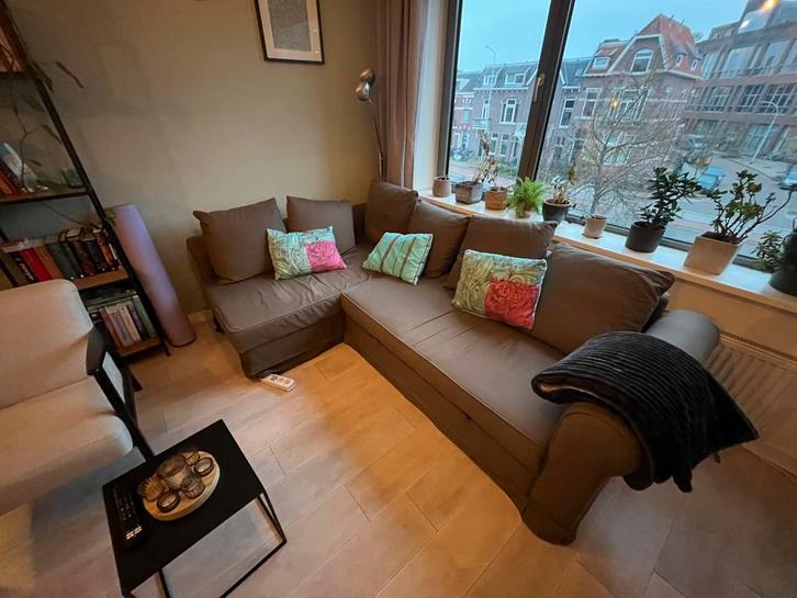 Slaapbank met opbergruimte | Gratis af te halen, Huis en Inrichting, Banken | Sofa's en Chaises Longues, Gebruikt, 200 tot 250 cm