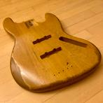 Jazz bass body ash 2,3kg Baldman guitar relic, Verzenden, Zo goed als nieuw
