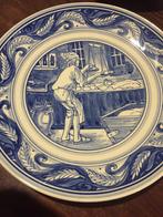 Blauwe broodbakkers borden, Antiek en Kunst, Antiek | Wandborden en Tegels, Ophalen of Verzenden