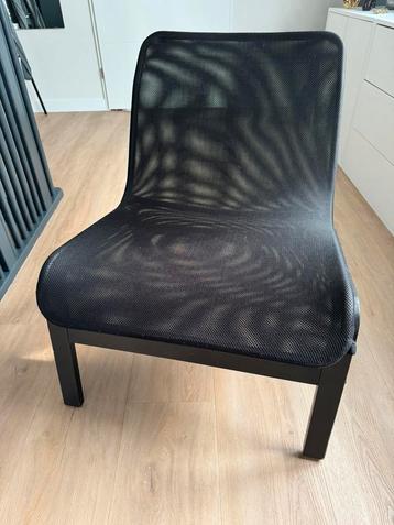 Ikea Nolmyra lounge stoel zwart beschikbaar voor biedingen