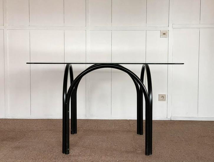 Vintage eetkamertafel by Xcol, Denemarken, ca 1980’s, Antiek en Kunst, Antiek | Meubels | Tafels, Ophalen of Verzenden