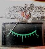 Vintage VU Meter voor Bandrecorder 36.2 x 21.2 mm, Ophalen of Verzenden
