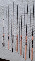 Assortiment spinhengels alle in mint conditie, Watersport en Boten, Ophalen of Verzenden, Zo goed als nieuw, Werphengel