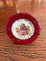 Vintage limoges Goudeville Miniatuur Porseleinen Decoratie, Ophalen of Verzenden
