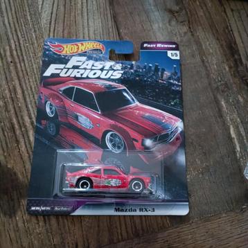 hot wheels Fast And Furious Rewind Mazda RX-3 beschikbaar voor biedingen