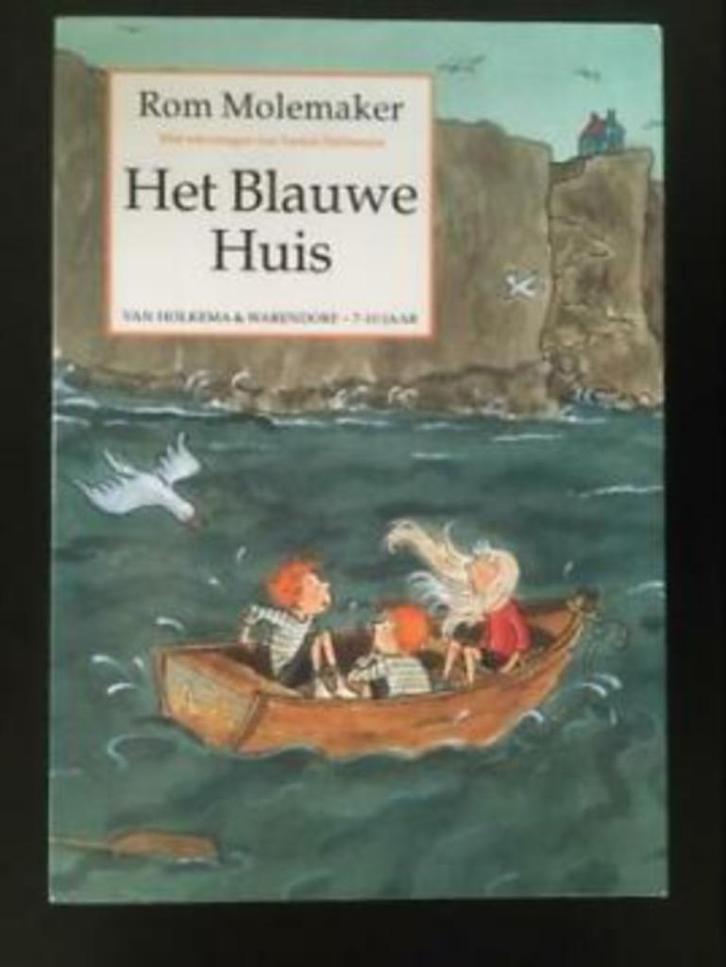 Het blauwe huis - Rom Molemaker nieuw boek, Boeken, Kinderboeken | Jeugd | onder 10 jaar, Nieuw, Fictie algemeen, Ophalen of Verzenden