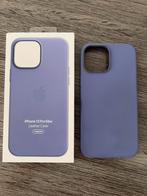 Apple iPhone 13 Pro Max Leather Case, Hoesje of Tasje, Gebruikt, Ophalen of Verzenden, IPhone 13 Pro Max