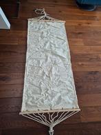 Nieuwe katoenen hangmat - 77 x 172 cm, Opvouwbaar, Nieuw, Ophalen of Verzenden, Eenpersoons