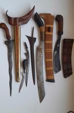 Lot Indonesische dolken golok keris rencong, Verzenden, Landmacht, Mes of Dolk