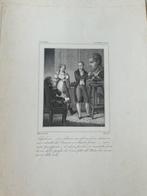 Italië originele print van Napoleon 1810, Ophalen of Verzenden