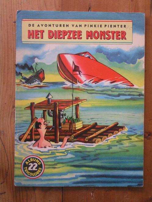 Pinkie Pienter - 22_Het diepzee monster, Boeken, Stripboeken, Gelezen, Eén stripboek, Ophalen of Verzenden