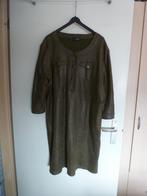 feestdagen IMITATIE LEER mosgroen Norah 46 -GRATIS zend, Verzenden, Maat 46/48 (XL) of groter, Nieuw, Knielengte