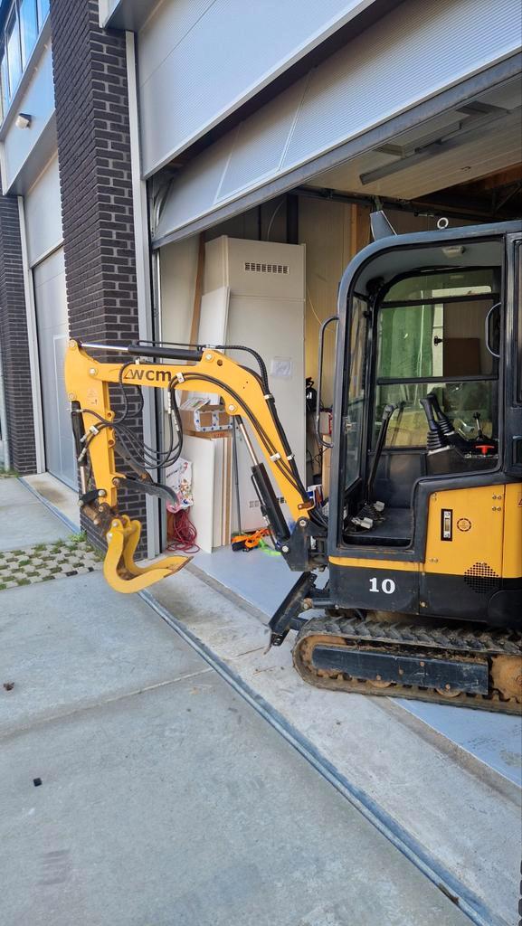 Minigraver 1 ton met servo, 3 bakken, grijper, ripper, Zakelijke goederen, Machines en Bouw | Kranen en Graafmachines, Graafmachine