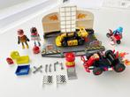 PLAYMOBIL Karting garage 6869, Ophalen of Verzenden, Zo goed als nieuw, Complete set