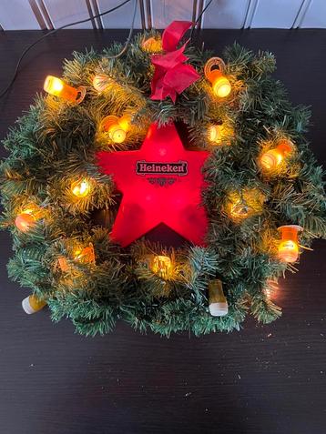 Heineken kerstkrans 