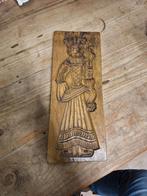 Antieke speculaasplank met inscriptie, Antiek en Kunst, Ophalen of Verzenden