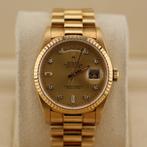 Rolex Day-Date 36mm – Ref. 18238 – Champagne diamond dial, Staal, Rolex, Ophalen of Verzenden, Zo goed als nieuw
