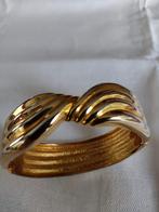 Edelmetalen klem armband, Ophalen of Verzenden, Zo goed als nieuw, Geel, Overige materialen