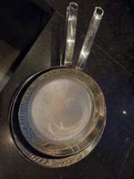 BK Ceramic RVS Koekenpan Set!, Huis en Inrichting, Keuken | Potten en Pannen, Ophalen, Gebruikt, Rvs, Keramische plaat