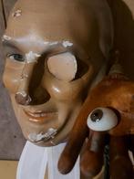 Medisch antiek oog prothese kunstoog, Antiek en Kunst, Ophalen of Verzenden