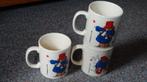 3 Koffiemokken Van Douwe Egberts Van Paddington., Huis en Inrichting, Ophalen of Verzenden, Zo goed als nieuw, Overige stijlen