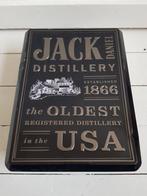 Jack Daniel's distillery blik (leeg), Verzamelen, Blikken, Ophalen of Verzenden, Gebruikt, Overige