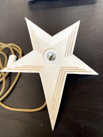 Stervormige keramieke (hang)lamp (MonoChromic Ceramic) beschikbaar voor biedingen