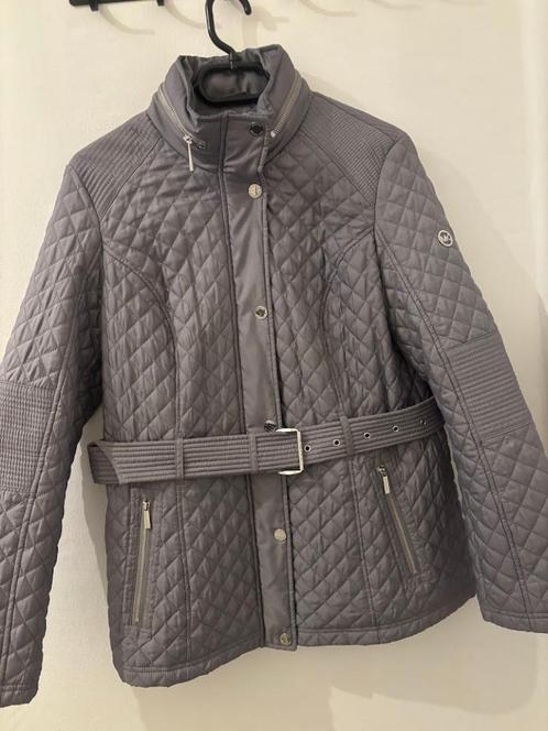Michael Kors Dames jas, Kleding | Dames, Jassen | Zomer, Zo goed als nieuw, Maat 38/40 (M), Grijs, Ophalen of Verzenden