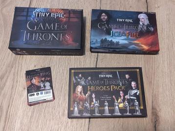 Tiny Epic Game of Thrones + Expansions beschikbaar voor biedingen