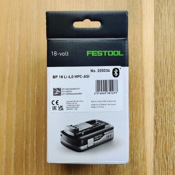 Festool batterij/accu HighPower-accu BP 18 Li 4,0 HPC-ASI beschikbaar voor biedingen