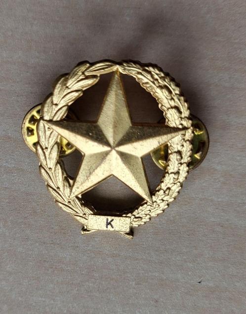 Koninklijke Landmacht pin embleem K, Verzamelen, Militaria | Algemeen, Landmacht, Embleem of Badge, Nederland, Ophalen of Verzenden
