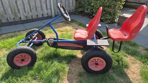 Berg Skelter met kar en extra zitje, Kinderen en Baby's, Speelgoed | Buiten | Skelters, Gebruikt, Berg, Duozit, Met kar of aanhanger