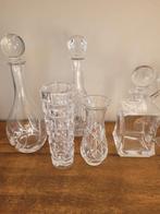 Wedgewood kristallen glazen en karaffen., Ophalen of Verzenden, Zo goed als nieuw, Overige typen