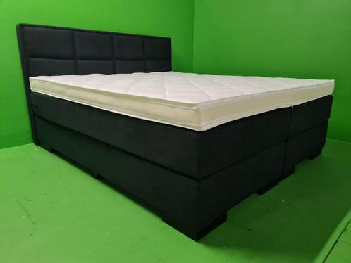Hotel Boxspring Fletcher met 10 cm dikke Tencel HR 55 topper, Huis en Inrichting, Slaapkamer | Boxsprings, Nieuw, 180 cm, 210 cm