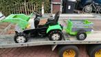 Traptrekker met aanhanger, Ophalen of Verzenden, Gebruikt
