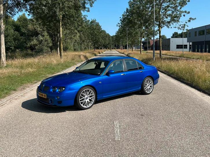 MG ZT 2.5 190 2003 Trophy Blauw, Auto's, MG, Particulier, ZT, Benzine, E, Sedan, Handgeschakeld, Origineel Nederlands, Blauw, Voorwielaandrijving