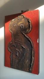 Marcel Michiels (Jodigne 1921-?) Art Brut jaren 60, Antiek en Kunst, Kunst | Schilderijen | Modern, Ophalen